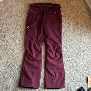 Orage Women's Burgundy ski pants